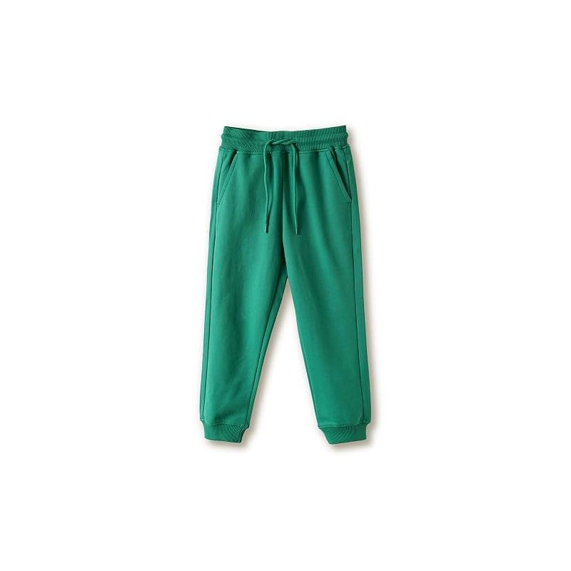 Amazon Brand - Symbol Boys Cotton Rich Stretchable Knit Terry Track Pants Joggers | Age 2-14 Years